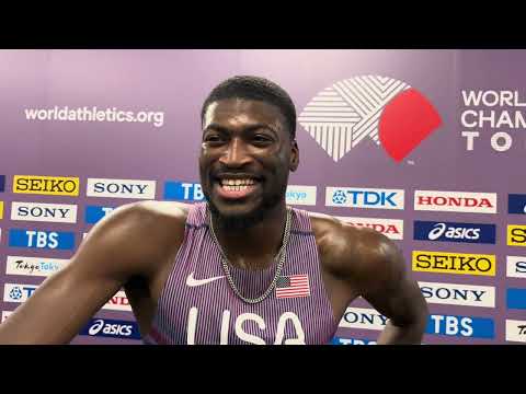 Cordell Tinch Feels No Pressure as Favorite in 110mH at 2025 Tokyo World Championships