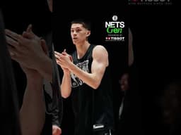 VC taking notice of Egor's growth and confidence 👀 #vincecarter #nba #brooklynnets