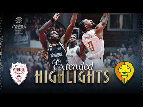 Fitness First Wurzburg Baskets v Patrioti Levice | Full Game Highlights | #BasketballCL 2025-26
