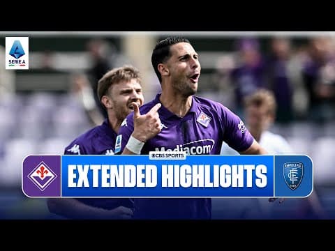 Fiorentina vs. Empoli: Extended Highlights | Serie A | CBS Sports Golazo