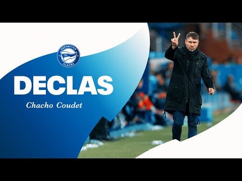 Chacho Coudet: "Queremos regalarle un triunfo a nuestra afición" | Deportivo Alavés