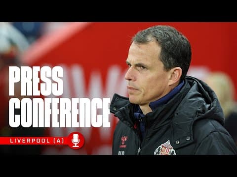 Liverpool vs Sunderland AFC | Régis Le Bris' Premier League Press Conference!