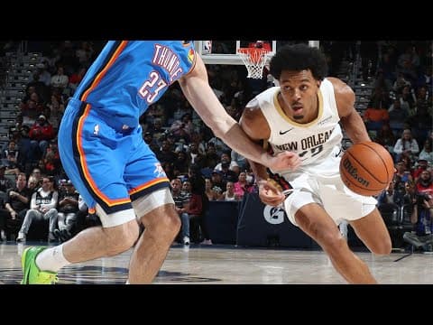 Trey Murphy III Highlights vs. Oklahoma City Thunder 11/17/25