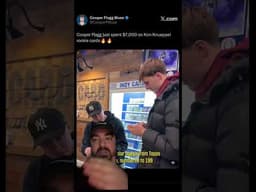 Cooper Flagg drops $7,000 on Kon Knueppel rookie cards.