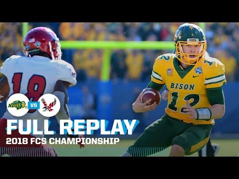 North Dakota State vs. Eastern Washington: 2018 FCS Championship | FULL REPLAY