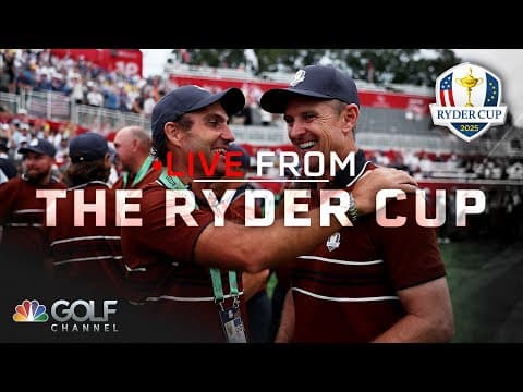 Breaking down Bryson DeChambeau, Justin Rose, caddie drama | Live From the Ryder Cup | Golf Channel