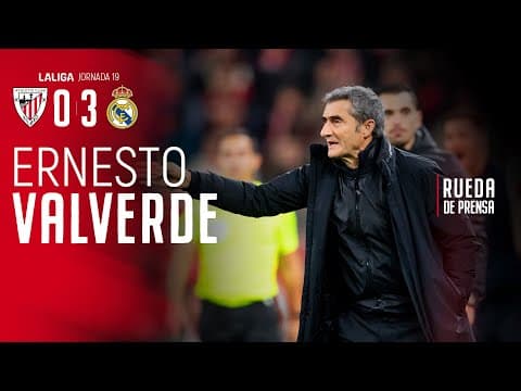 🎙 Ernesto Valverde | post Athletic Club 0-3 Real Madrid | J19 LaLiga EA Sports