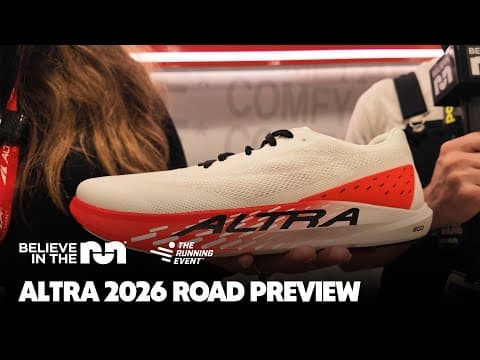 Altra 2026 Road Preview (ft. Vanish Pulse and Torin 9) | The Running Event 2025