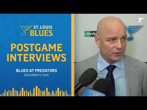 Dec. 11: Postgame Interviews