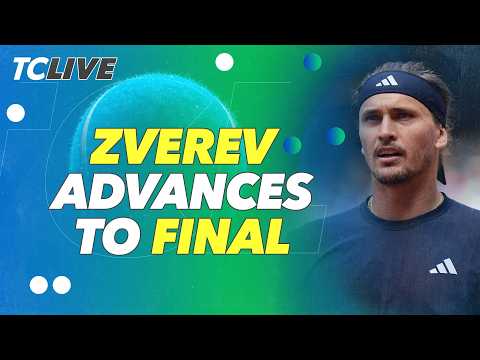 Alexander Zverev Defeats Mensik to Reach Roland Garros Final | TC Live