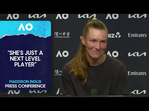 Maddison Inglis Press Conference | Australian Open 2026 Fourth Round