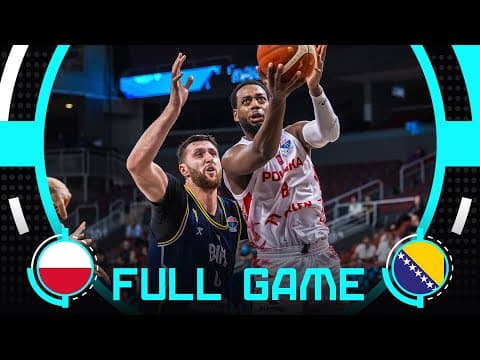 Round of 16 | Poland v Bosnia and Herzegovina | Full Basketball Game | FIBA EuroBasket 2025