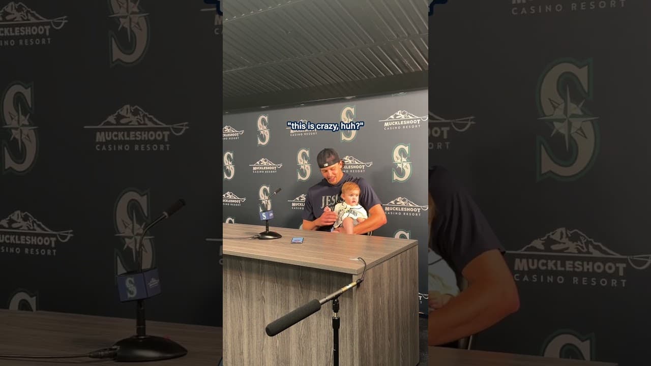 Normalize bringing babies to post-game news conferences.