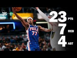 VJ Edgecombe Scores 20+ for Second Straight Game