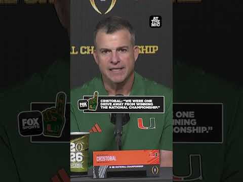 Mario Cristobal: 'You give those feelings a direction' #miami #football