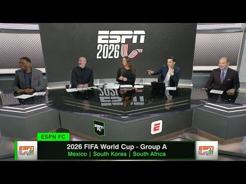 FULL REACTION: 2026 WORLD CUP GROUPS REVEALED! | ESPN FC