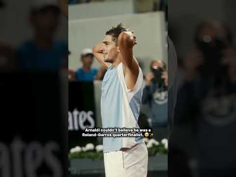 He made it ✨🇮🇹 #rolandgarros