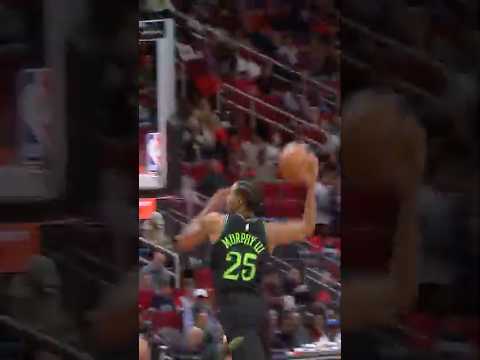 Trey Murphy OOP from Derik Queen! #pelicans #rockets #highlights #nba