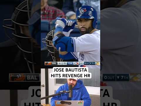 Josè Bautista hits a bomb after the Orioles throw behind him, a breakdown #bluejays #orioles #mlb