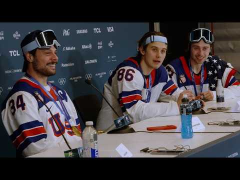 USA Men's Gold Medal Press Conference