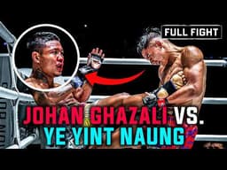 Johan Ghazali 🇲🇾🇺🇸 vs. Ye Yint Naung 🇲🇲 | Muay Thai Full Fight