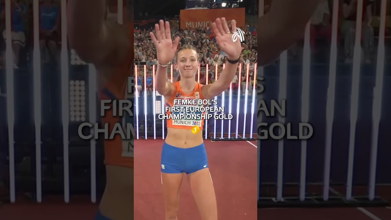 The first of 5️⃣ European Championship golds! 🤩 #athletics #trackandfield #400m #sports