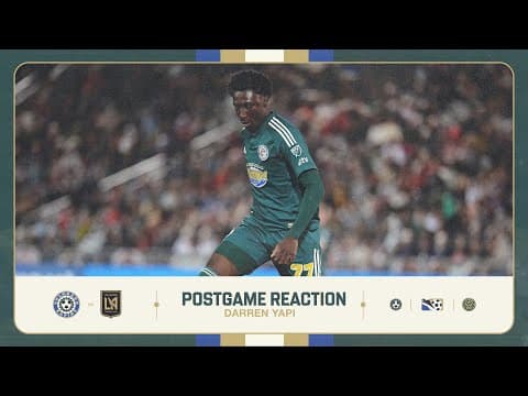 Postgame Reaction | Darren Yapi addresses the media following draw with LAFC