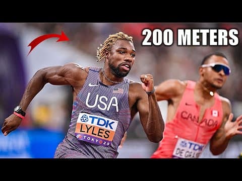 Noah Lyles, Gout Gout & Kenny Bednarek Throw Down In 200 Meters! || 2025 World Championships