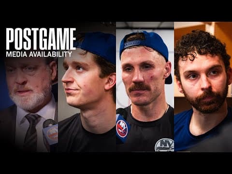 New York Islanders Postgame Availability | NYI 2 at TBL 0
