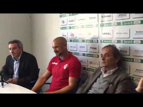 Conferenza stampa presentazione del mister Festa e Matteoli