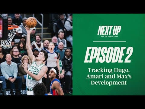 Next Up: Updating Hugo Gonzalez, Amari Williams & Max Shulga's progress | Patriots & Red Sox visits