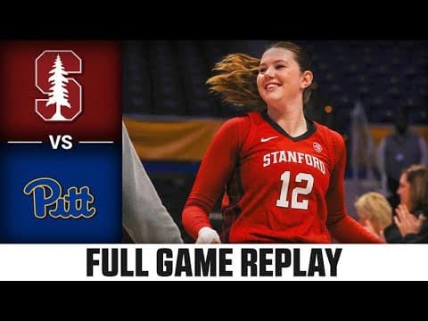 Stanford vs. Pitt Full Game Replay | 2025-26 ACC Women's Basketball