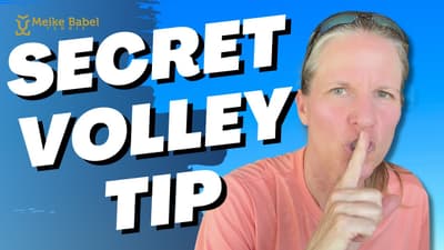 This Is Why You Keep Missing Easy Tennis Volleys!