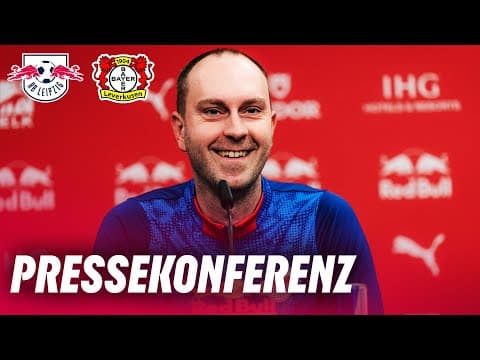 Zwei Rückkehrer, ein neuer Ausfall | PK vor RB Leipzig - Bayer 04 Leverkusen | Bundesliga