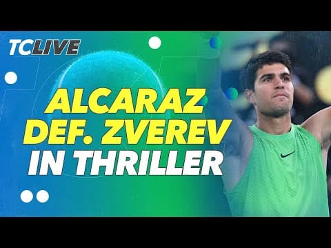 Carlos Alcaraz Outlasts Zverev in EPIC 5+ Hour Battle to Reach Final | 2026 Australian Open | TCLive