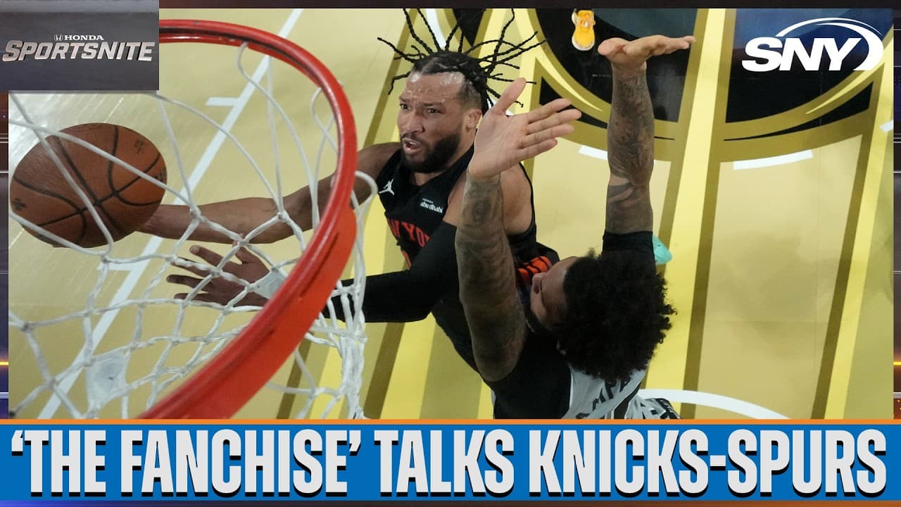 CP 'The Fanchise' breaks down the Knicks-Spurs NBA Finals matchup | SportsNite