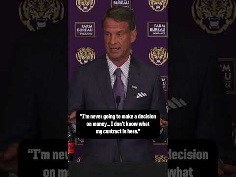 Lane Kiffin says he didn't want money for himself to play a factor in his decision