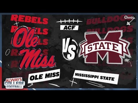 Will Ole Miss beat Mississippi State with all the distractions? | Always College Football