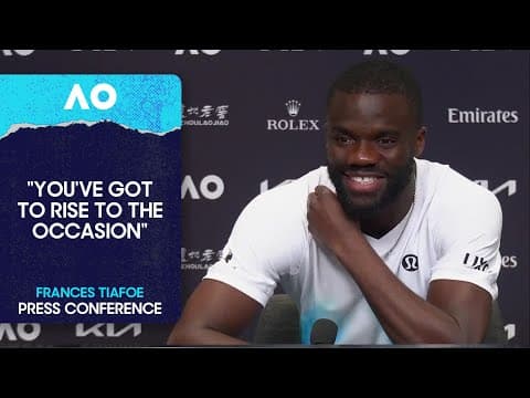 Frances Tiafoe Press Conference | Australian Open 2026 Second Round