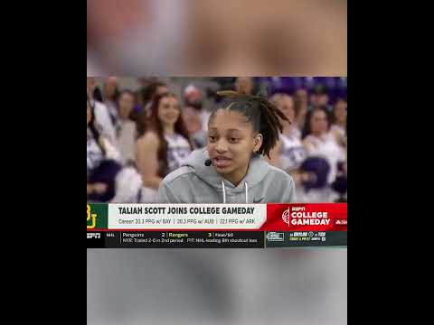 Taliah Scott is averaging 20 PTS per game 🔥