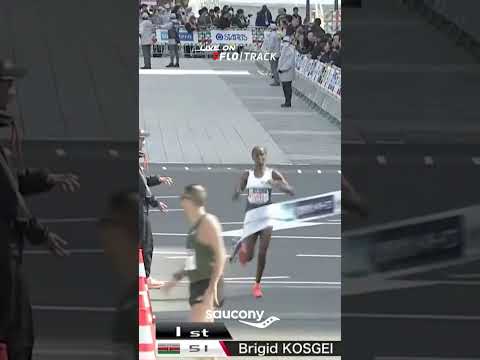 COURSE RECORD for Brigid Kosgei! She wins the 2026 Tokyo Marathon in a stunning 2:14:29