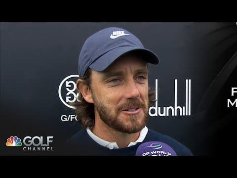 Tommy Fleetwood enjoys environment shift of Ryder Cup to Dunhill Links | Golf Channel