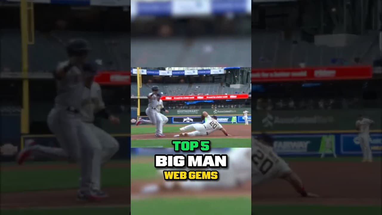 Top 5 BIG MAN Web Gems!