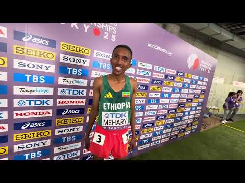 Ethiopian teen phenom Bingham Mehary is ready for 2025 World Championship final