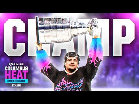 STANLEY CUP CHAMPIONS?! | NHL 25 FRANCHISE MODE #13