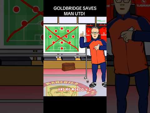 GOLDBRIDGE SAVES MAN UTD🤩 #manutd #markgoldbridge #manchesterunited