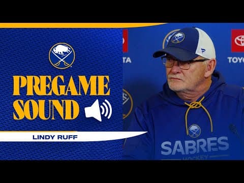 "He's Excited To Get Back In" | Lindy Ruff On Josh Norris Returning To The Lineup | Buffalo Sabres