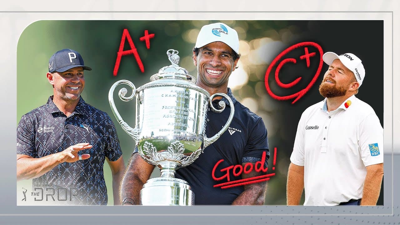 Aaron Rai wins the PGA, TOUR Pros grade their seasons | The Drop