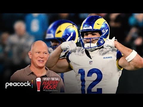 Rams' Nacua, Adams ‘busts’ despite playoff win over Bears | Fantasy Football Happy Hour | NFL on NBC