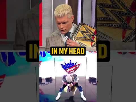 Cody Rhodes kept it real with Tom Brady’s wrestling entrance 😂 (via wwe/TT)